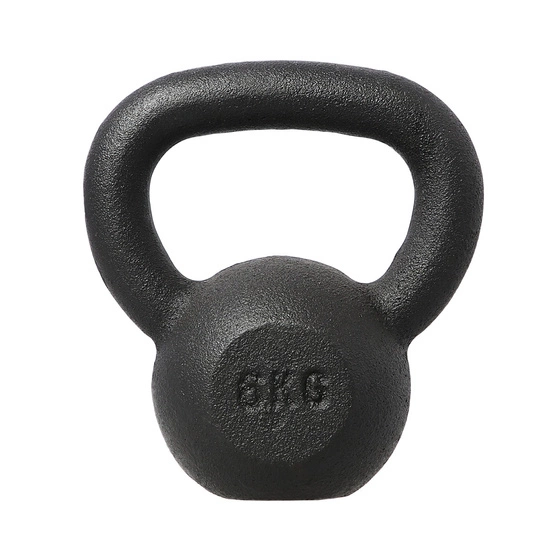 Kettlebell żeliwny HMS KZG06 6 kg czarny