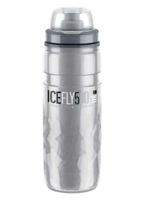 Bidon rowerowy termiczny Elite Icefly 500 ml silver