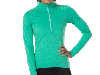 Koszulka rowerowa damska termiczna z długim rękawem Bontrager Vella Grey