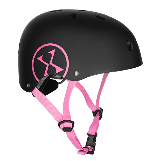 Kask NILS EXTREME MTW001-1 czarno-różowy