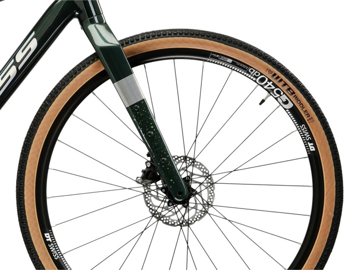 Rower gravel Kross Esker 6.0 ULT.RA 2025 zielony holo