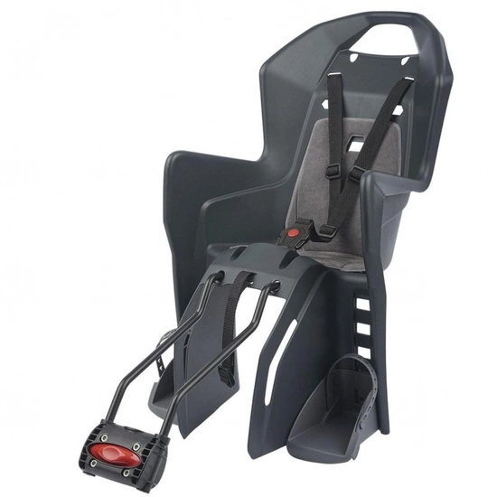 Fotelik rowerowy Polisport grafit/szary