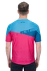 Koszulka rowerowa Cube Edge Pink/Blue