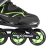 Rolki rekreacyjne NILS EXTREME NA9022 czarny / fluo zielony