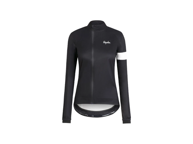 Kurtka rowerowa damska Rapha Core II przeciwdeszczowa Black