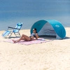 Namiot plażowy NILS CAMP NC3174 turkusowy / szary