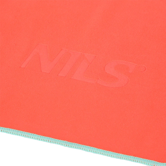 Ręcznik z mikrofibry szybkoschnący NILS NCR11 140x70 koralowy