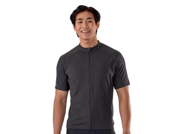 Koszulka rowerowa męska Trek Solstice Black