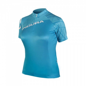 Koszulka rowerowa damska Endura Singletrack Jersy Blue