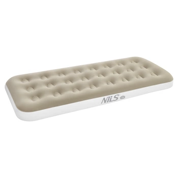 Materac turystyczny dmuchany NILS CAMP NC2801 191 x 73 x 22 mm beżowy