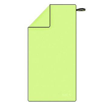 Ręcznik z mikrofibry NILS AQUA NAR11 140 x 70 cm zielony