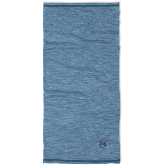 Bandana BUFF Merino Lightweight Solid Lake Blue