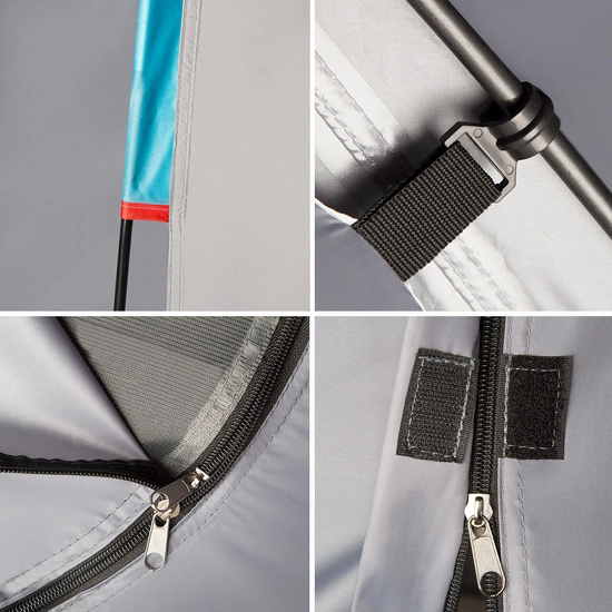 Namiot kempingowy NILS CAMP NC6013 szary rocker 3 - osobowy