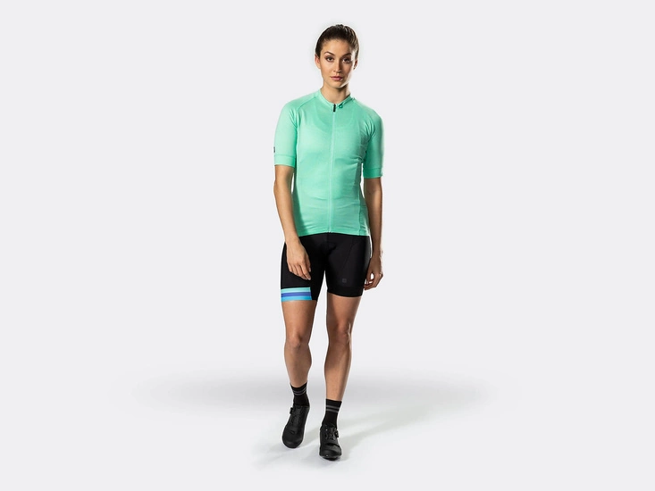 Koszulka rowerowa damska Bontrager Anara Green