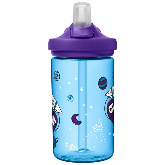Bidon rowerowy Camelbak Eddy+ Kids 400 ml transparentny blue/violet