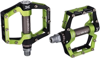 Pedały rowerowe Xpedo Faceoff 18 black/green