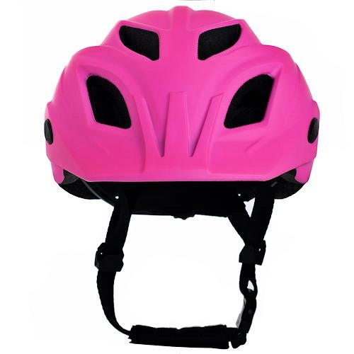 Kask rowerowy dziecięcy Prox Flash Led różowy