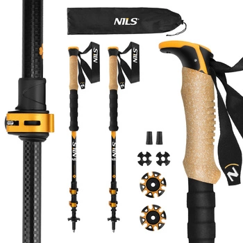 Kije trekkingowe aluminiowe NILS TK8605