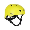 Kask z ochraniaczami NILS EXTREME MR290 + H230 żółty
