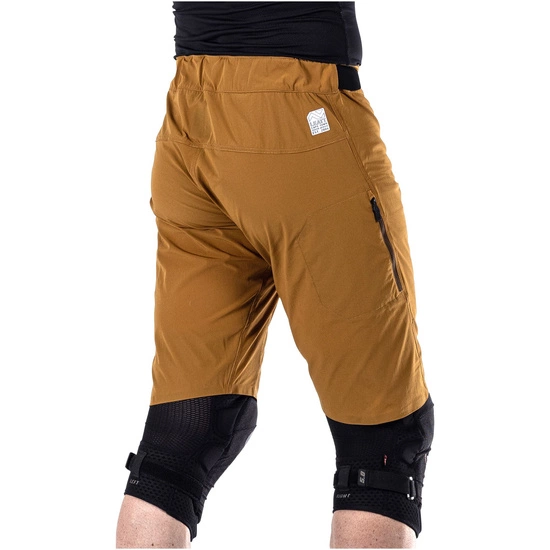 Spodenki rowerowe LEATT Shorts MTB Trail 1.0 z wkładką peanut