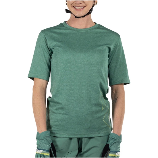 Koszulka rowerowa damska LEATT Jersey MTB Trail 2.0 Women lagoon