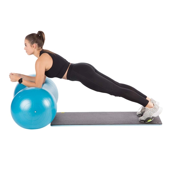 Piłka gimnastyczna orzeszek HMS YP05 niebieska