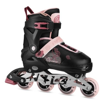 Rolki rekreacyjne NILS EXTREME NA13808 Cosmo różowy /czarny