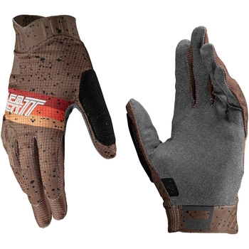 Rękawiczki rowerowe dziecięce LEATT Glove MTB 1.0 GripR Junior loam