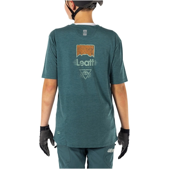 Koszulka rowerowa dziecięca LEATT Jersey MTB AllMtn 2.0 Junior Rozmiar: L Kolor: Teal