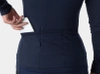 Koszulka rowerowa damska termiczna z długim rękawem Bontrager Circuit LS Navy Blue