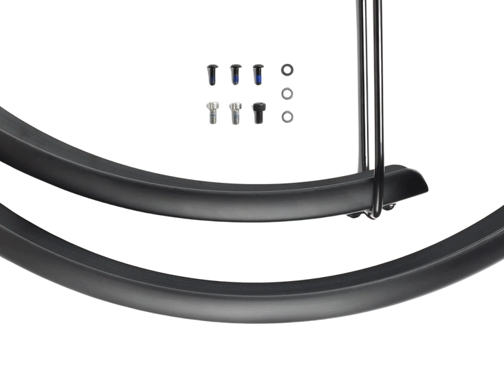 Błotniki rowerowe Trek Powerfly+ 27.5" czarny