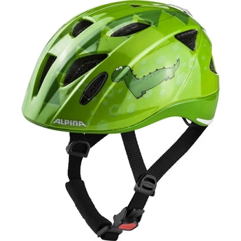 Kask rowerowy dziecięcy Alpina Ximo Flash green dino