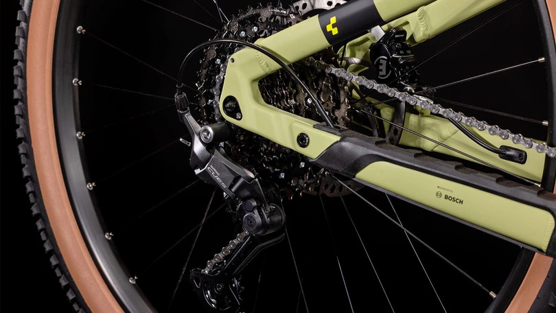 Rower elektryczny górski Cube Stereo Hybrid 120 One 750Wh 2024 olive