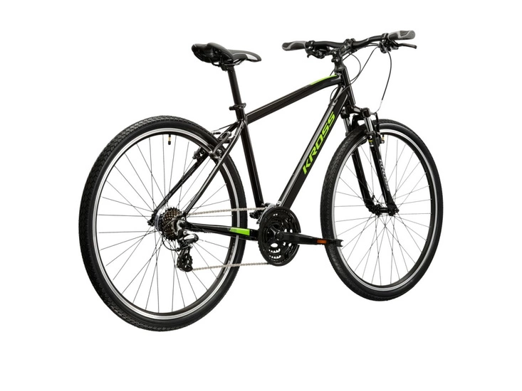 Rower crossowy Kross Evado 2.0 2025 czarny/zielony