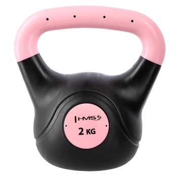Kettlebell kompozytowy HMS KPC02 2 kg różowy