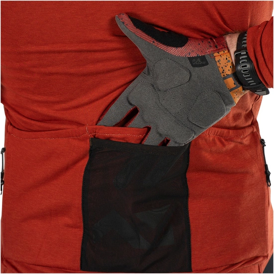 Koszulka rowerowa Leatt Jersey MTB Endurance 4.0 Long Sleeve lava