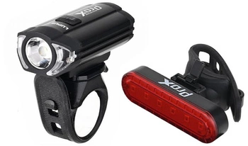 Zestaw lampek rowerowych Prox Lupus II Set 300 lm 10 lm
