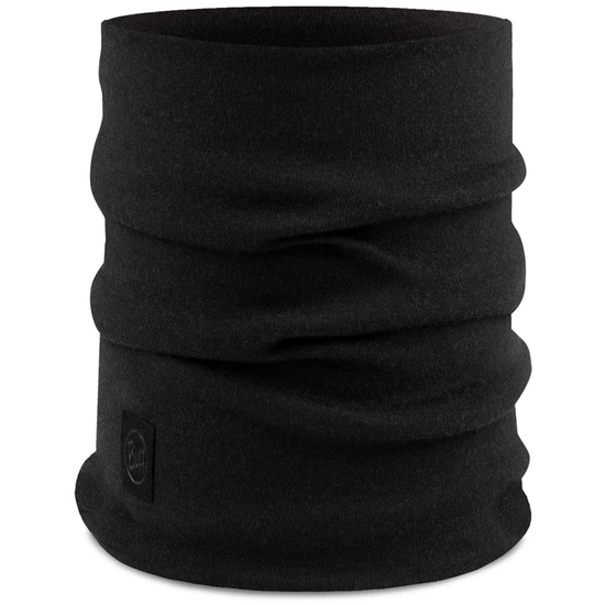 Bandana BUFF Merino Heavyweight Neck Warmersolid Black