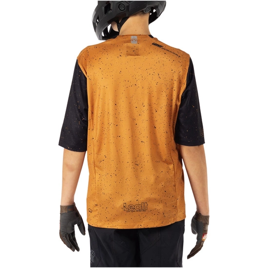 Koszulka rowerowa dziecięca LEATT Jersey MTB Enduro 3.0 Junior rust
