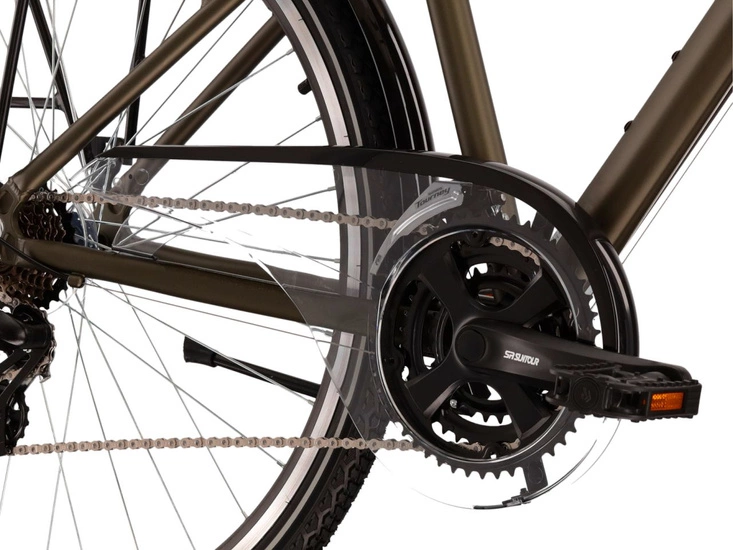 Rower trekkingowy Kross Trans 2.0 2024 khaki