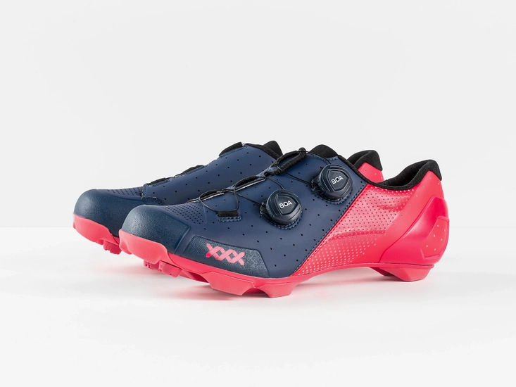 Buty rowerowe Bontrager XXX Carbon Nautical Navy/Radioactive Pink