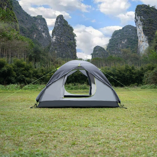 Namiot kempingowy NILS CAMP NC6004 szary explorer 3 - osobowy