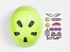 Kask rowerowy dziecięcy Bontrager Jet WaveCel fluo green