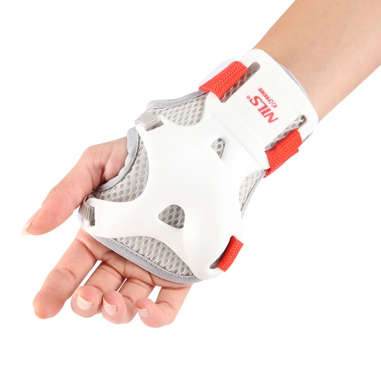 Ochraniacze na rolki, deskorolkę, hulajnogę NILS EXTREME H8334 białe