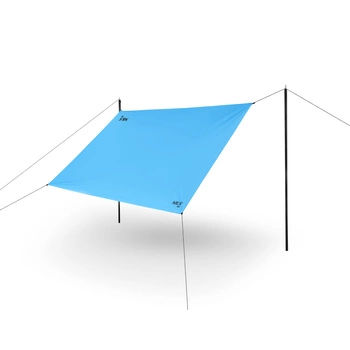 Płachta kempingowa na biwak NILS CAMP NC17111 230 x 140 mm niebieski