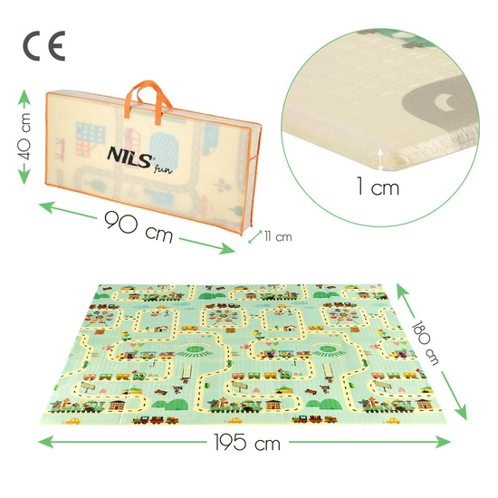 Mata dziecięca NILS FUN MD04 City