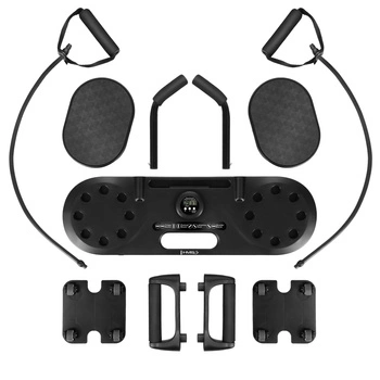 Deska do ćwiczeń mięśni brzucha i pompek z linkami 3w1 HMS DBP02