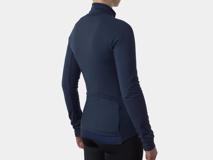 Koszulka rowerowa damska termiczna z długim rękawem Bontrager Circuit LS Navy Blue