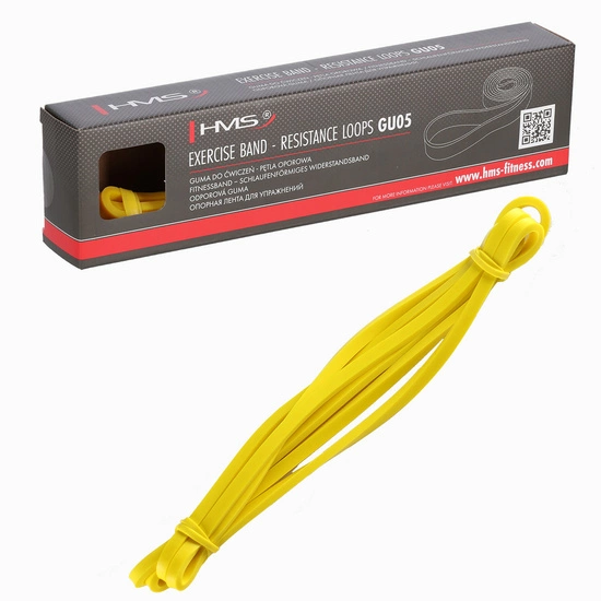 Guma do ćwiczeń HMS GU05 żółta
