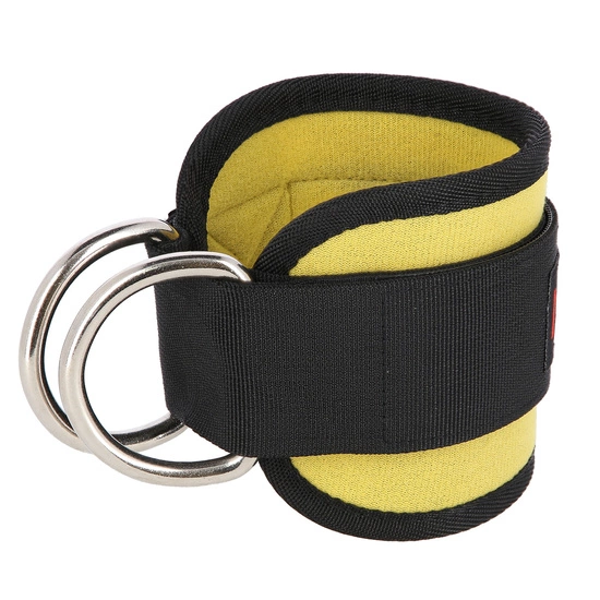 Opaski treningowe na kostkę do wyciągu HMS OPX03 żółte